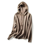 Women's hoodie with drawstring hood