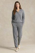Women's polo neck knit co-ord set