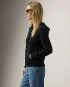 Women's hoodie with drawstring hood