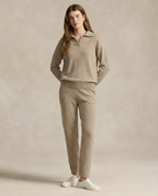 Women's polo neck knit co-ord set