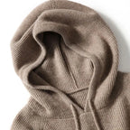 Women's hoodie with drawstring hood