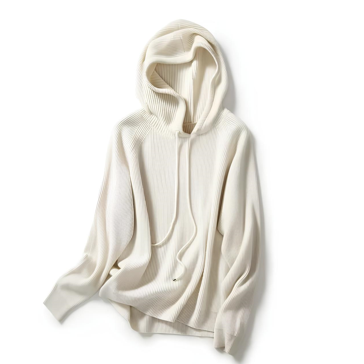 Women's hoodie with drawstring hood