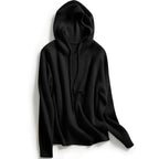 Women's hoodie with drawstring hood
