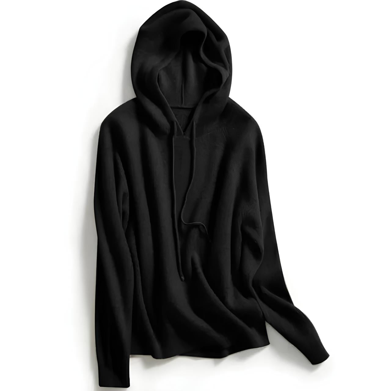 Women's hoodie with drawstring hood