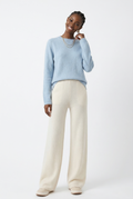 Women's tapered sweatpants with elasticated waistband