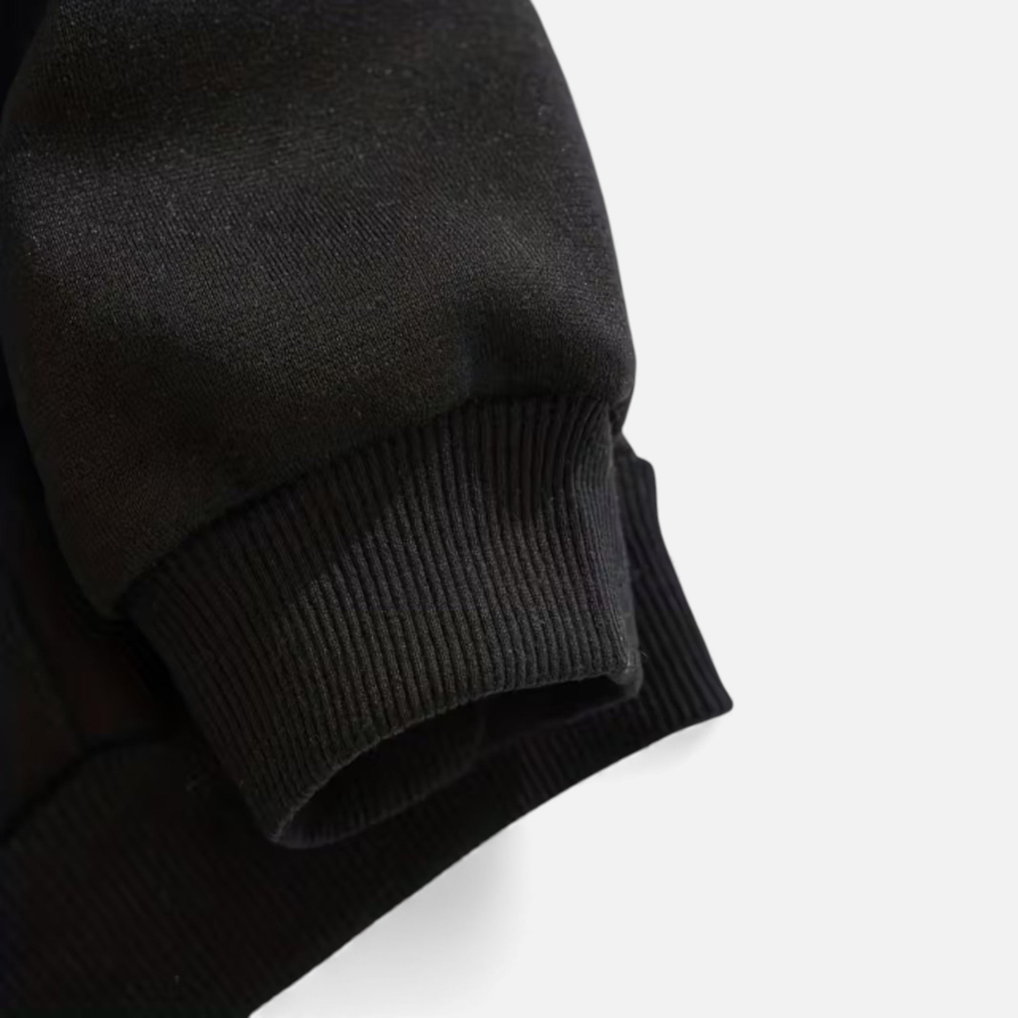 Women's zip-up hoodie with knit texture