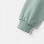 Women's zip-up hoodie with knit texture