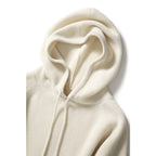 Women's hoodie with drawstring hood