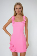 Women's sleeveless mini cocktail dress
