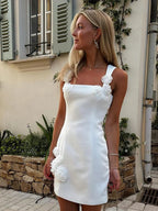 Women's sleeveless mini cocktail dress