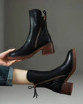 Women's Ankle Boots With Pull Tab