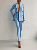 Women's blazer and trousers co-ord set