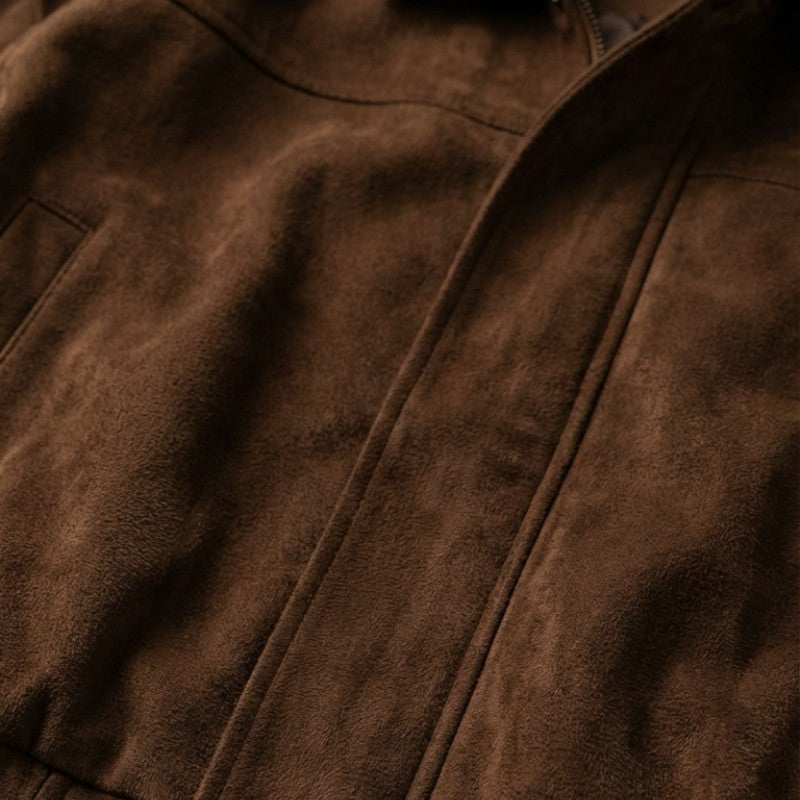 Women's bomber jacket with zip fastening and ribbed trims