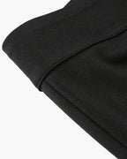 Women's cropped flare capri pants with button waist