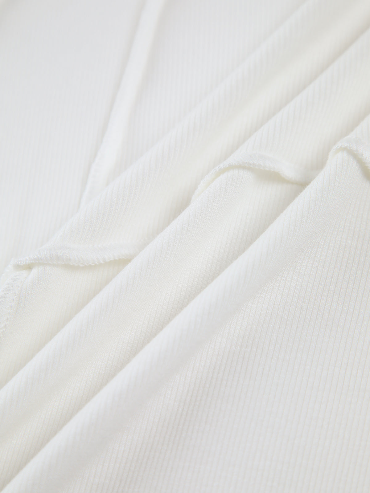 Women's ribbed long sleeve top