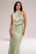 Women's halter neck dress