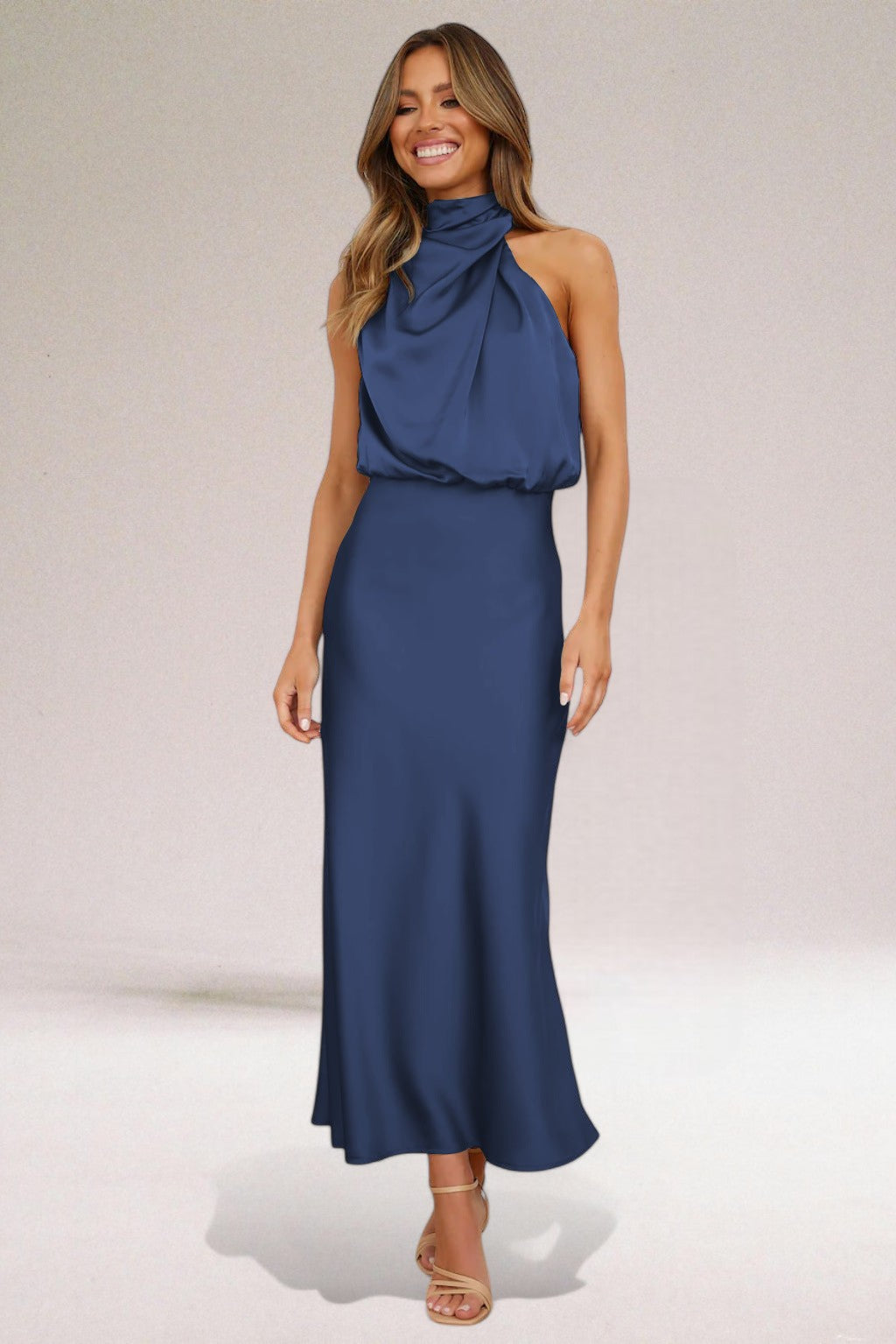 Women's halter neck dress