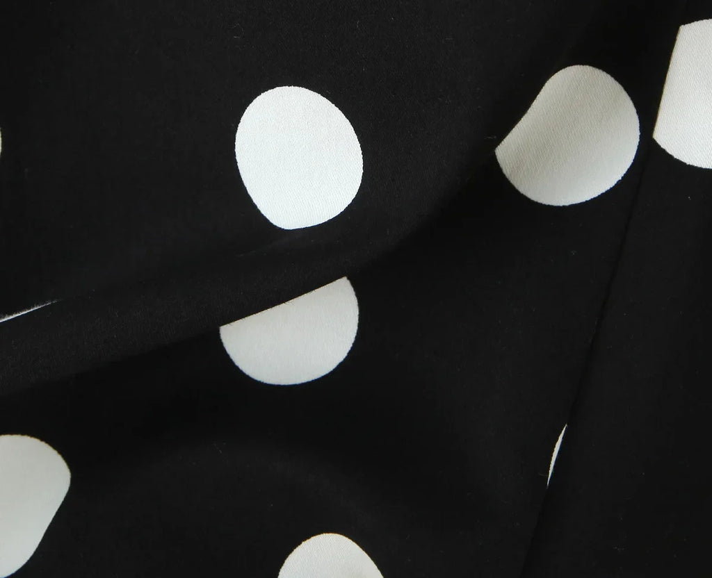 Women's polka dot summer top