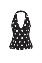 Women's polka dot summer top