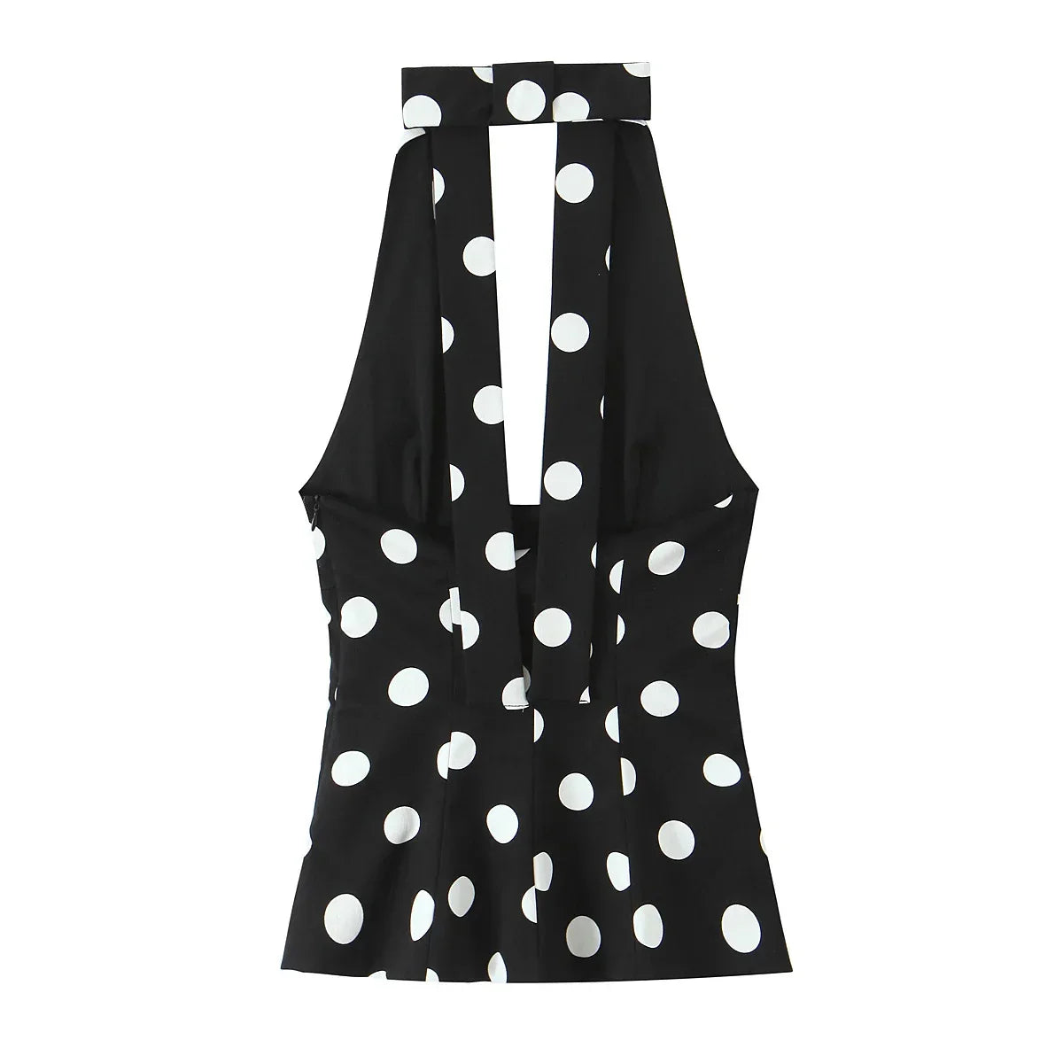 Women's polka dot summer top