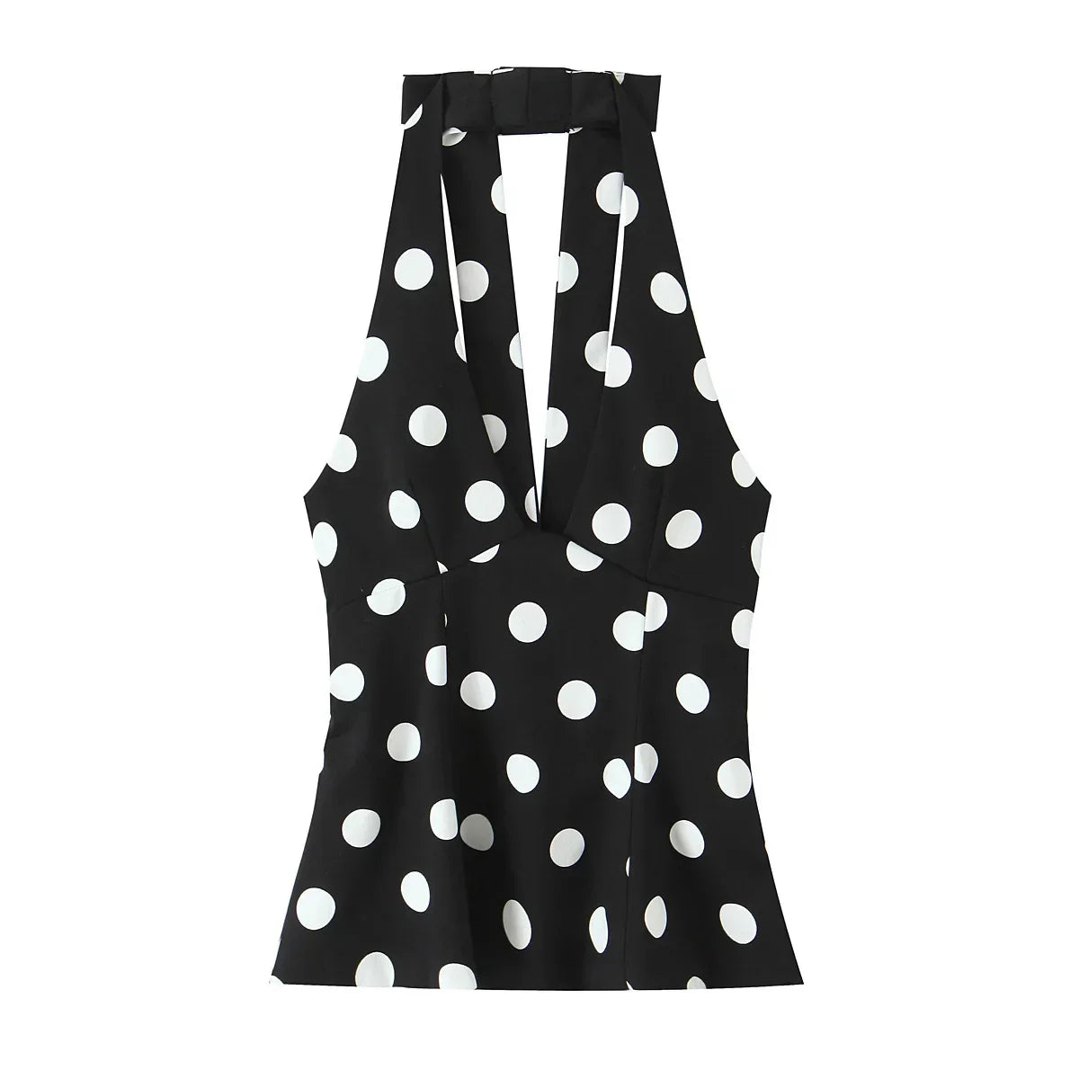 Women's polka dot summer top