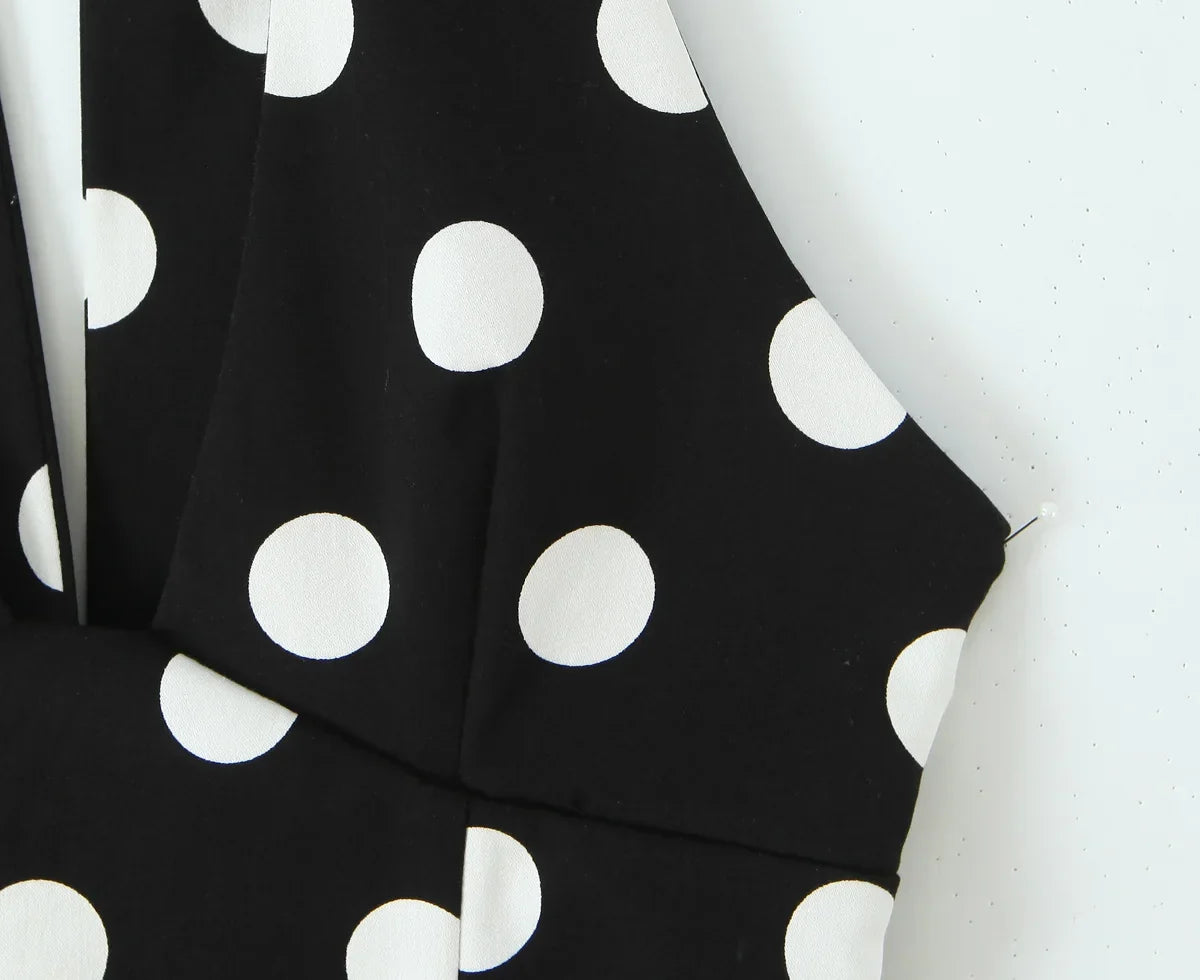 Women's polka dot summer top