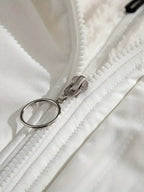 Women's puffer jacket with hood and soft lining