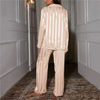 Women's pyjama set with top and trousers