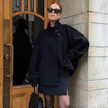 Women's short double-breasted jacket
