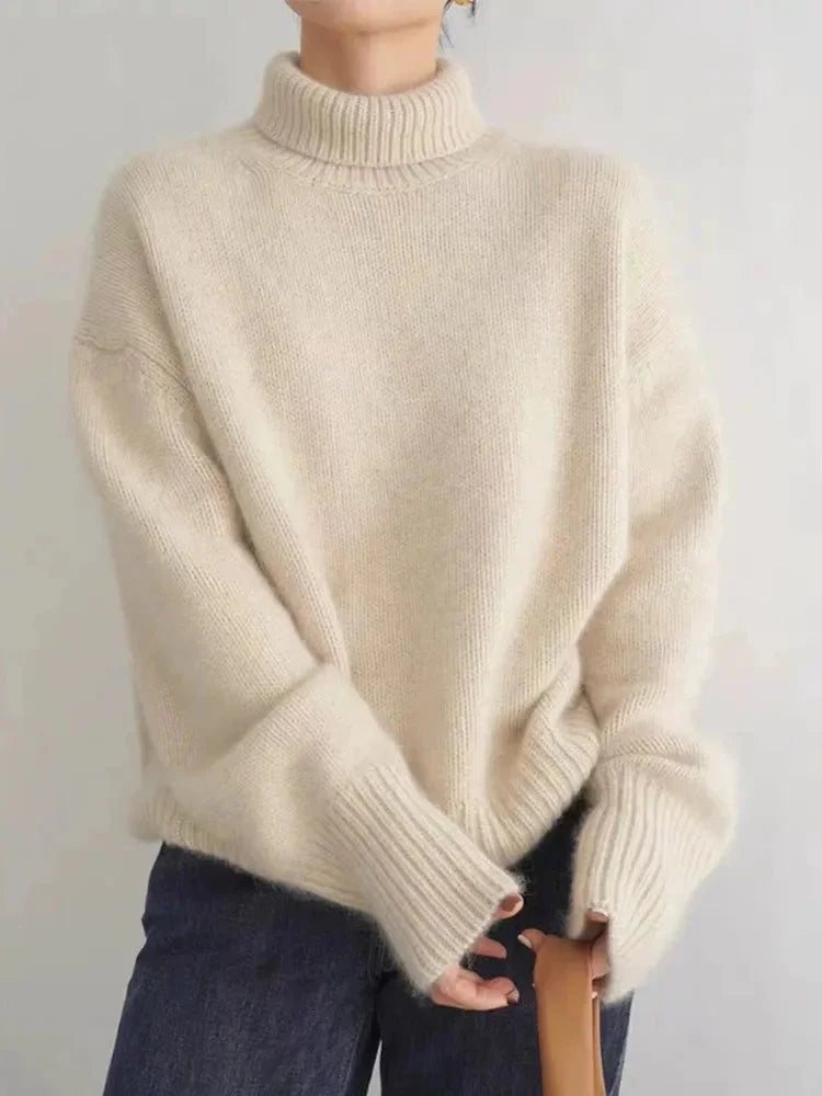 Women's turtleneck pullover